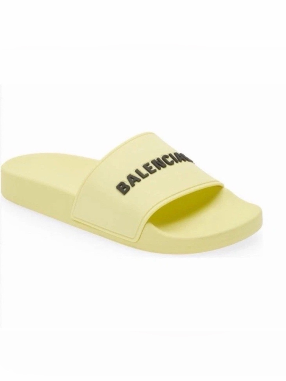 Balenciaga Pool Slide in Yellow